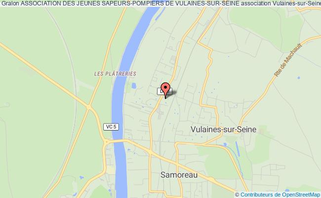 plan association Association Des Jeunes Sapeurs-pompiers De Vulaines-sur-seine Vulaines-sur-Seine