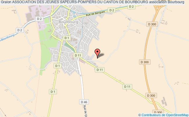 plan association Association Des Jeunes Sapeurs-pompiers Du Canton De Bourbourg Bourbourg
