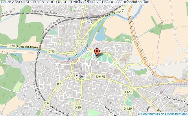 Association des joueurs de l'union sportive dacquoise association Les