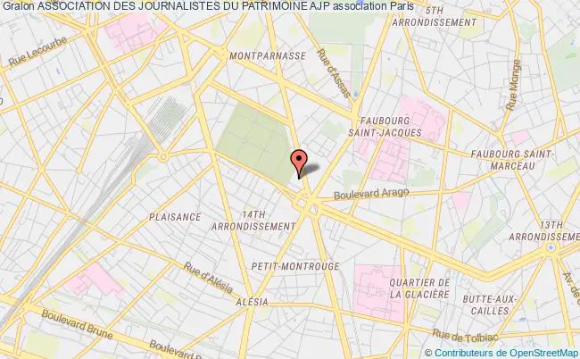 plan association Association Des Journalistes Du Patrimoine Ajp Paris