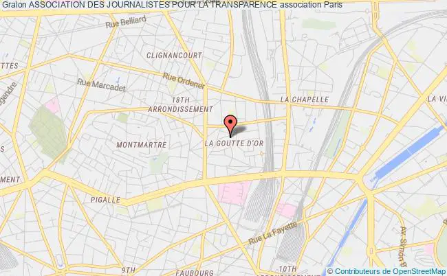 plan association Association Des Journalistes Pour La Transparence Paris