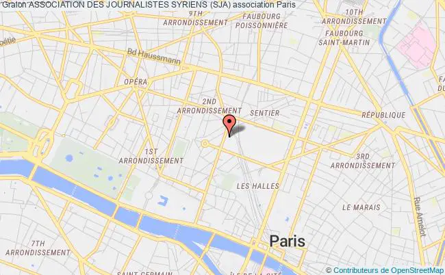 plan association Association Des Journalistes Syriens (sja) PARIS