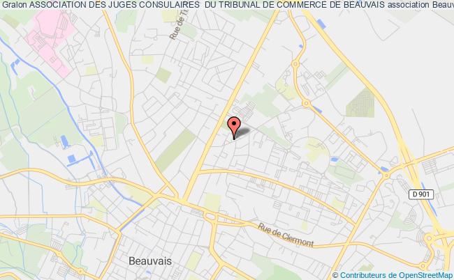 plan association Association Des Juges Consulaires  Du Tribunal De Commerce De Beauvais Beauvais