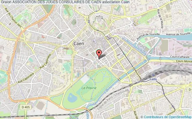 plan association Association Des Juges Consulaires De Caen Caen