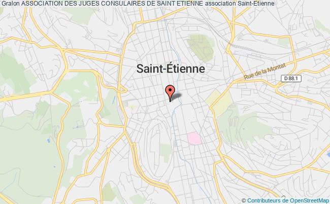 plan association Association Des Juges Consulaires De Saint Etienne Saint-Étienne