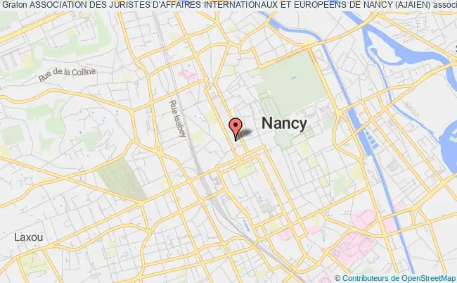 plan association Association Des Juristes D'affaires Internationaux Et Europeens De Nancy (ajaien) Nancy