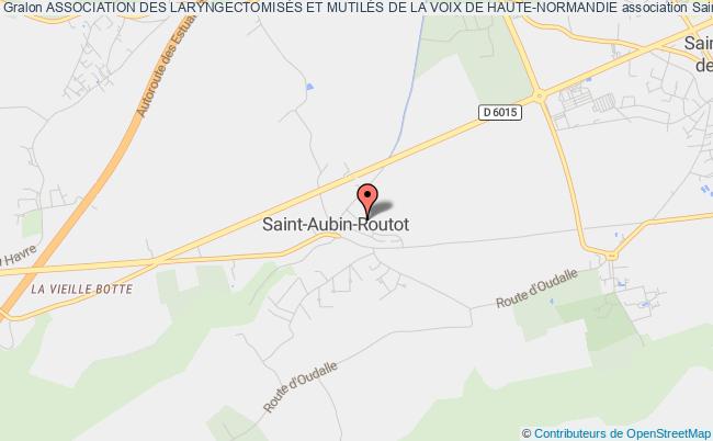 plan association Association Des LaryngectomisÉs Et MutilÉs De La Voix De Haute-normandie Saint-Aubin-Routot