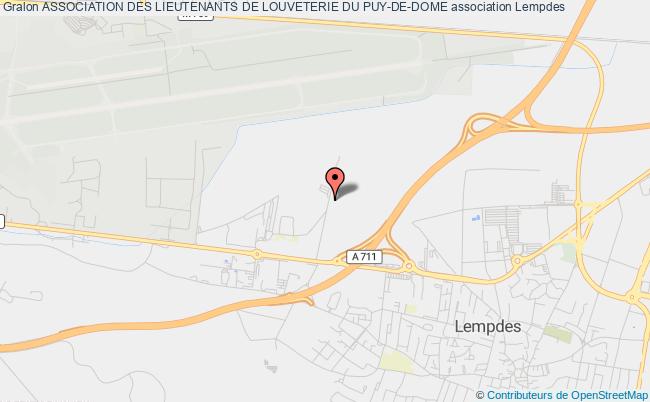 plan association Association Des Lieutenants De Louveterie Du Puy-de-dome Lempdes