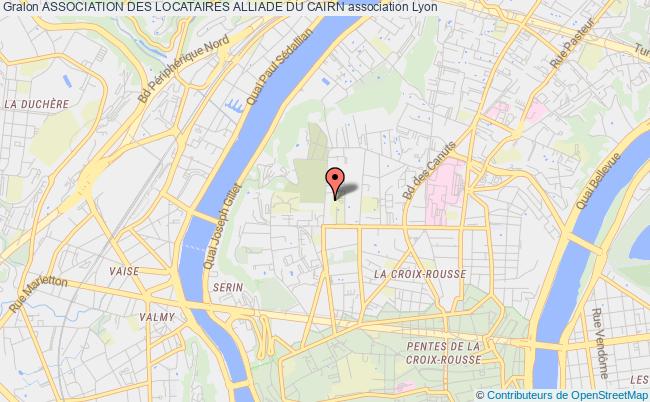 plan association Association Des Locataires Alliade Du Cairn Lyon 4