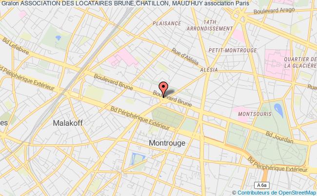 ASSOCIATION DES LOCATAIRES BRUNE,CHATILLON, MAUD'HUY