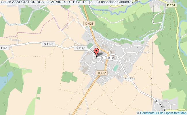 plan association Association Des Locataires De Bicetre (a.l.b) Jouarre