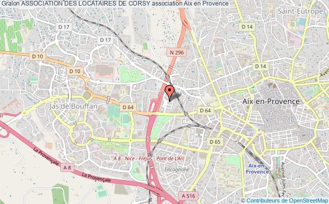plan association Association Des Locataires De Corsy Aix-en-Provence