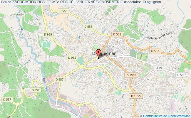 plan association Association Des Locataires De L'ancienne Gendarmerie Draguignan