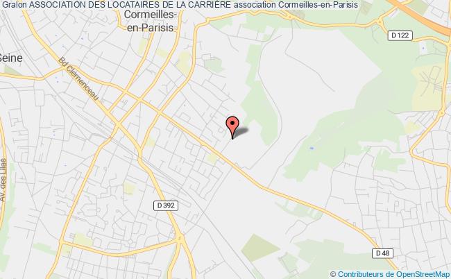 plan association Association Des Locataires De La CarriÈre Cormeilles-en-Parisis