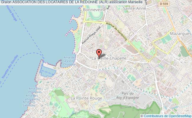 plan association Association Des Locataires De La Redonne (alr) Marseille