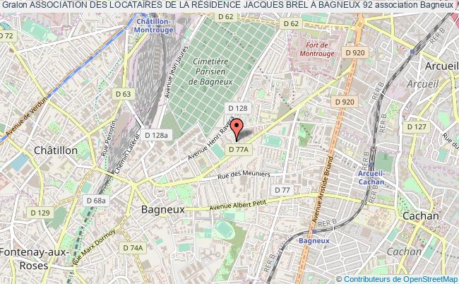 ASSOCIATION DES LOCATAIRES DE LA RÉSIDENCE JACQUES BREL À BAGNEUX 92