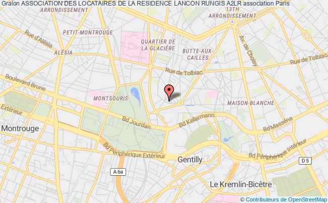 plan association Association Des Locataires De La Residence Lancon Rungis A2lr Paris