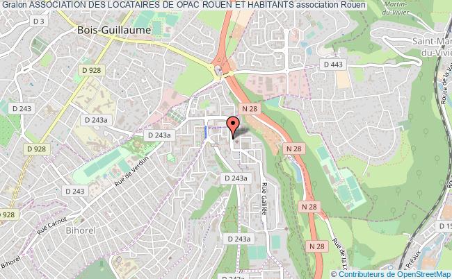 plan association Association Des Locataires De Opac Rouen Et Habitants Rouen