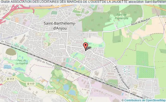 plan association Association Des Locataires Des Marches De L'ouest De La Jaudette Saint-Barthélemy-d'Anjou