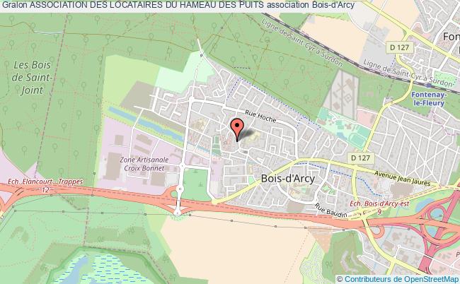 plan association Association Des Locataires Du Hameau Des Puits Bois-d'Arcy
