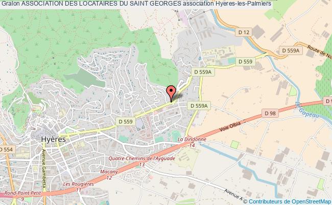 plan association Association Des Locataires Du Saint Georges Hyères