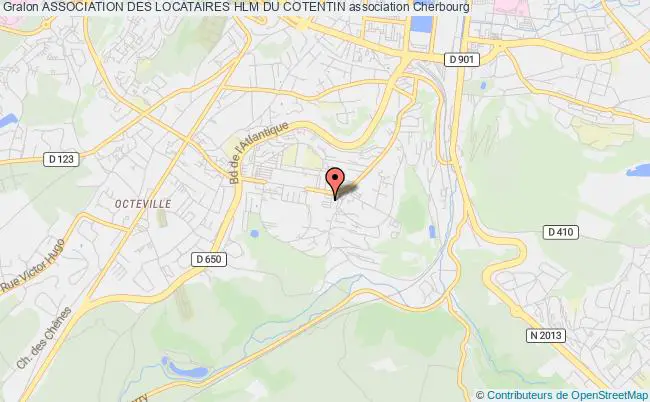 plan association Association Des Locataires Hlm Du Cotentin Cherbourg-en-Cotentin