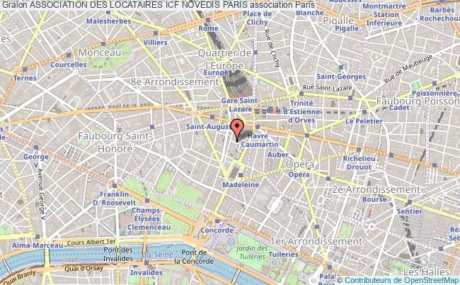 plan association Association Des Locataires Icf Novedis Paris Paris