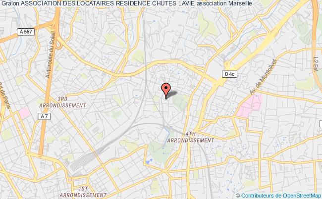 plan association Association Des Locataires RÉsidence Chutes Lavie Marseille 4