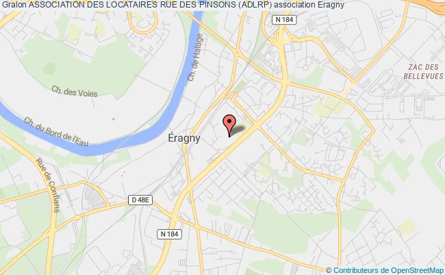 plan association Association Des Locataires Rue Des Pinsons (adlrp) Éragny