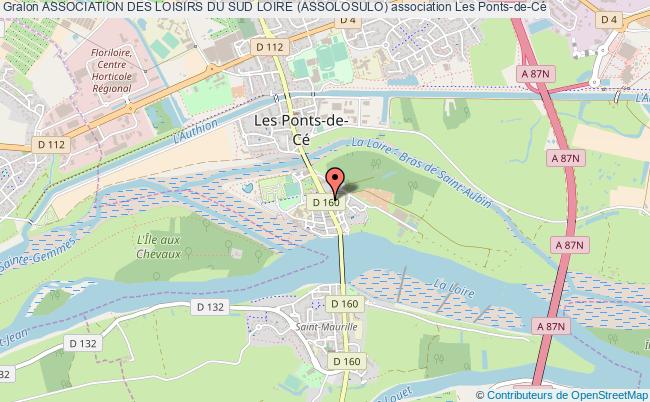plan association Association Des Loisirs Du Sud Loire (assolosulo) Les   Ponts-de-Cé