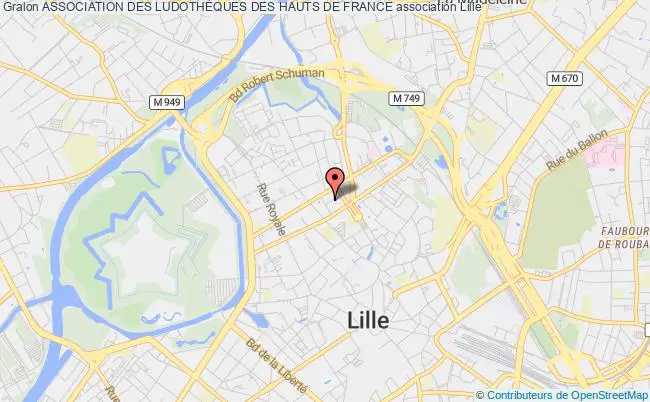 plan association Association Des LudothÈques Des Hauts De France Lille