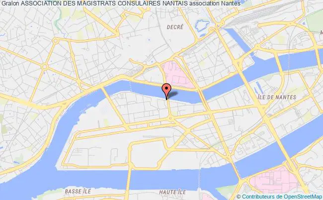 plan association Association Des Magistrats Consulaires Nantais Nantes