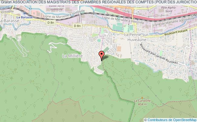 plan association Association Des Magistrats Des Chambres Regionales Des Comptes (pour Des Juridictions Financieres De Proximite) Marseille
