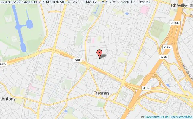 plan association Association Des Mahorais Du Val De Marne   A.m.v.m. Fresnes