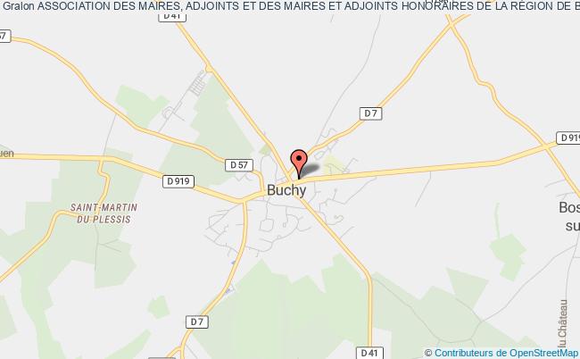 plan association Association Des Maires, Adjoints Et Des Maires Et Adjoints Honoraires De La RÉgion De Buchy Buchy