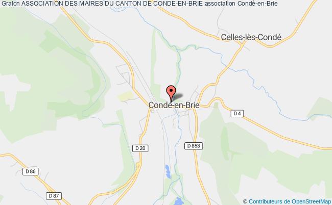 ASSOCIATION DES MAIRES DU CANTON DE CONDE-EN-BRIE