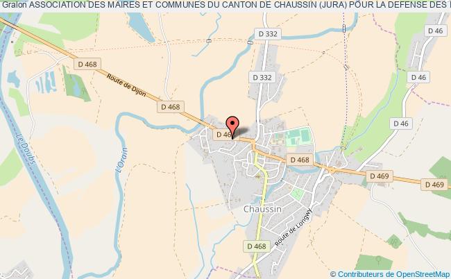 ASSOCIATION DES MAIRES ET COMMUNES DU CANTON DE CHAUSSIN (JURA) POUR LA DEFENSE DES INTERETS COMMUNAUX