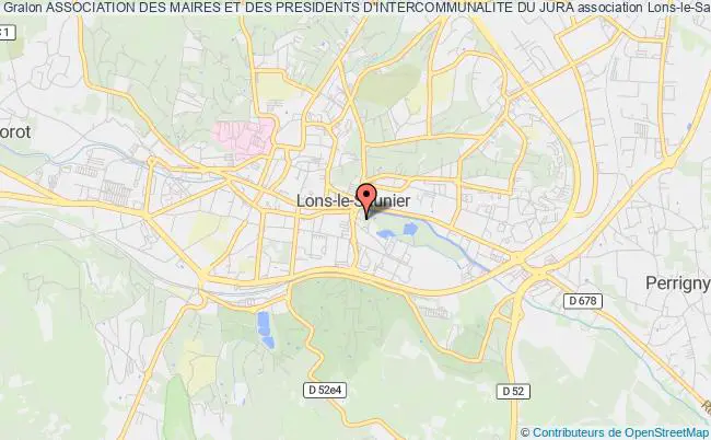 plan association Association Des Maires Et Des Presidents D'intercommunalite Du Jura Lons-le-Saunier