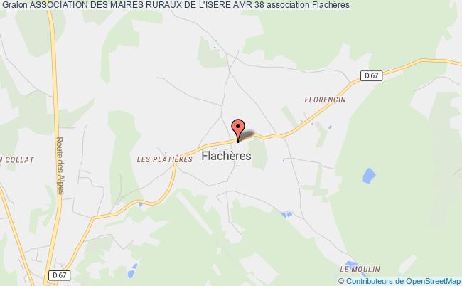 plan association Association Des Maires Ruraux De L'isere Amr 38 Flachères