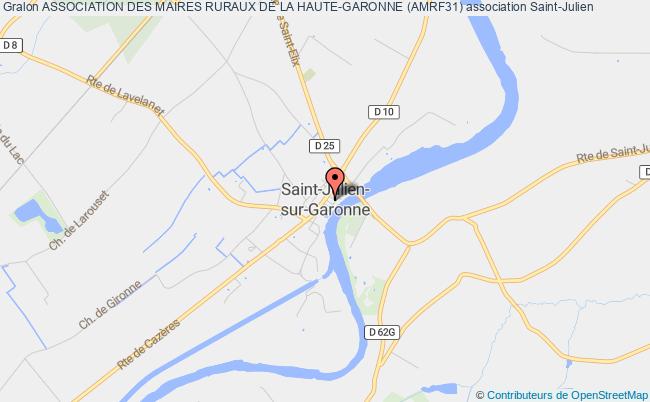 plan association Association Des Maires Ruraux De La Haute-garonne (amrf31) Saint-Julien-sur-Garonne
