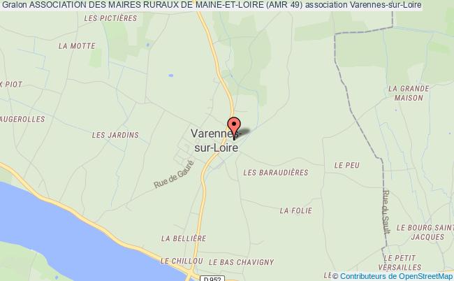 plan association Association Des Maires Ruraux De Maine-et-loire (amr 49) Varennes-sur-Loire