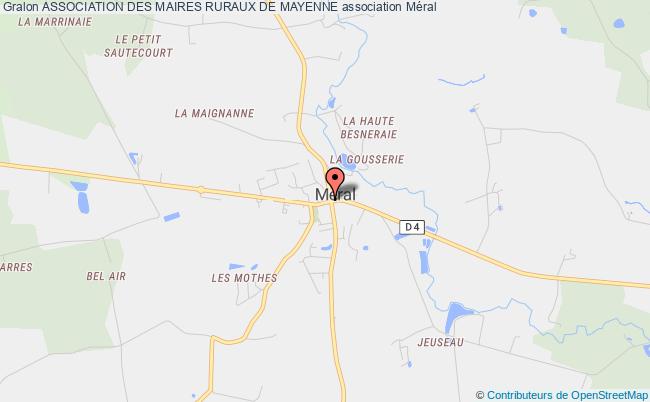 plan association Association Des Maires Ruraux De Mayenne Méral