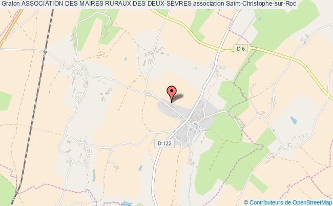 plan association Association Des Maires Ruraux Des Deux-sÈvres Saint-Christophe-sur-Roc