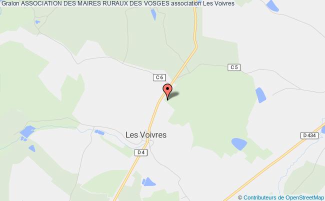 plan association Association Des Maires Ruraux Des Vosges Les   Voivres