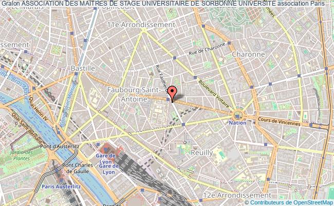 ASSOCIATION DES MAÎTRES DE STAGE UNIVERSITAIRE DE SORBONNE UNIVERSITÉ