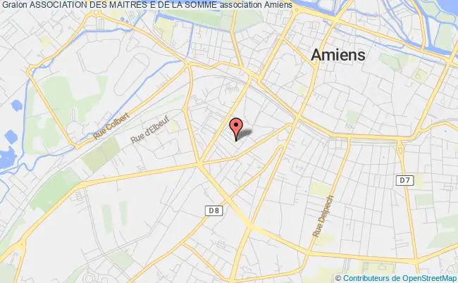 plan association Association Des Maitres E De La Somme Amiens