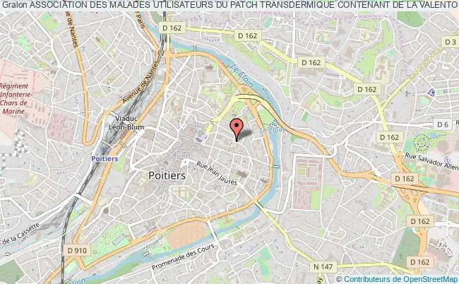 plan association Association Des Malades Utilisateurs Du Patch Transdermique Contenant De La Valentonine Et Du 6 Methoxy-harmalan Dite "association Maluval" Poitiers