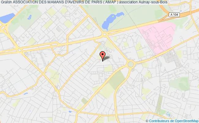 plan association Association Des Mamans D'avenirs De Paris ( Amap ) Aulnay-sous-Bois