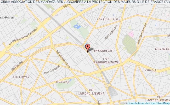 plan association Association Des Mandataires Judiciaires A La Protection Des Majeurs D'ile De France (a.m.j.p.m Ile De France) Paris