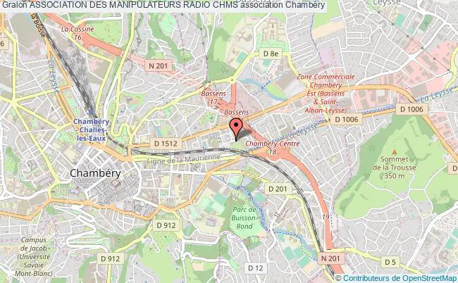 plan association Association Des Manipulateurs Radio Chms Chambéry